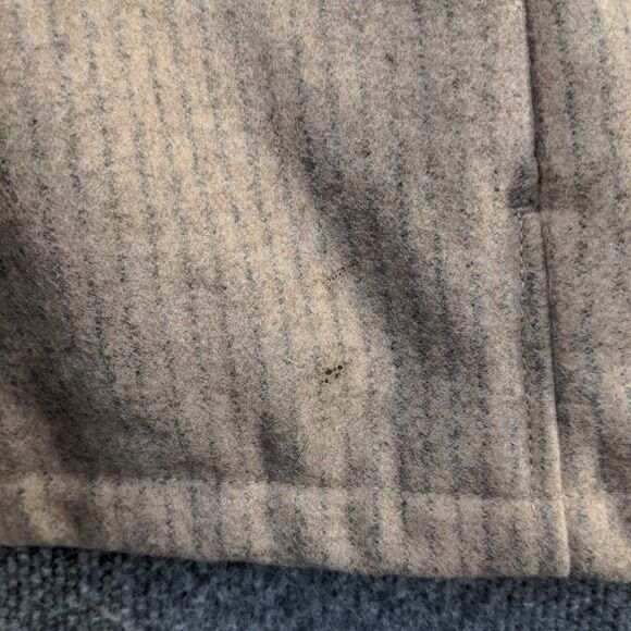 Woolrich Women's Wool Blend Knit Jacket Tan Oatmeal XL Zipped Pockets - Picture 11 of 14